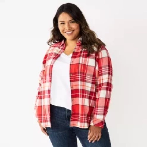 🎈3/$25🎈Sonoma Everyday Cotton Flannel - Picture 1 of 7